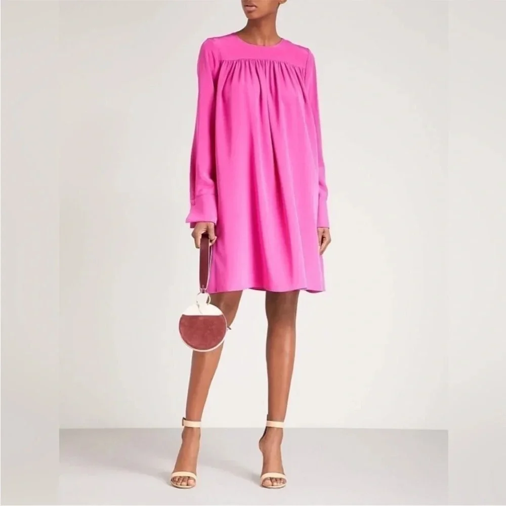 dvf pink dress Sana Dress